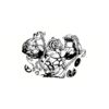 5 Pack - Oval Sticker 3 1/2 Thumbnail