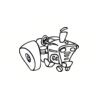 5 Pack - Oval Sticker 3 1/2 Thumbnail