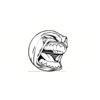 5 Pack - Oval Sticker 3 1/2 Thumbnail