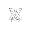 5 Pack - Oval Sticker 3 1/2 Thumbnail