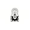 5 Pack - Oval Sticker 3 1/2 Thumbnail