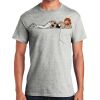 Ultra Cotton ® 100% Cotton T Shirt with Pocket Thumbnail