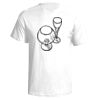 Next Level Men's Premium Fitted Sueded Crew T-Shirt Thumbnail