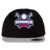 6-Panel Structured Flat Visor Classic Snapback Thumbnail