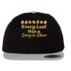 6-Panel Structured Flat Visor Classic Snapback Thumbnail