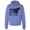 Unisex 7.2 oz., 80/20 Pullover Hood Sweatshirt Thumbnail