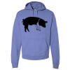 Unisex 7.2 oz., 80/20 Pullover Hood Sweatshirt Thumbnail