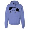 Unisex 7.2 oz., 80/20 Pullover Hood Sweatshirt Thumbnail