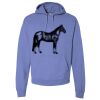 Unisex 7.2 oz., 80/20 Pullover Hood Sweatshirt Thumbnail