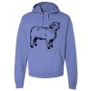 Unisex 7.2 oz., 80/20 Pullover Hood Sweatshirt Thumbnail
