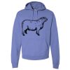 Unisex 7.2 oz., 80/20 Pullover Hood Sweatshirt Thumbnail