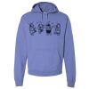Unisex 7.2 oz., 80/20 Pullover Hood Sweatshirt Thumbnail