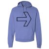 Unisex 7.2 oz., 80/20 Pullover Hood Sweatshirt Thumbnail
