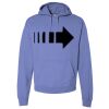 Unisex 7.2 oz., 80/20 Pullover Hood Sweatshirt Thumbnail