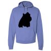 Unisex 7.2 oz., 80/20 Pullover Hood Sweatshirt Thumbnail