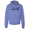 Unisex 7.2 oz., 80/20 Pullover Hood Sweatshirt Thumbnail