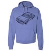 Unisex 7.2 oz., 80/20 Pullover Hood Sweatshirt Thumbnail