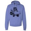 Unisex 7.2 oz., 80/20 Pullover Hood Sweatshirt Thumbnail