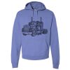 Unisex 7.2 oz., 80/20 Pullover Hood Sweatshirt Thumbnail