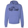 Unisex 7.2 oz., 80/20 Pullover Hood Sweatshirt Thumbnail