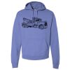 Unisex 7.2 oz., 80/20 Pullover Hood Sweatshirt Thumbnail
