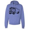 Unisex 7.2 oz., 80/20 Pullover Hood Sweatshirt Thumbnail