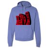 Unisex 7.2 oz., 80/20 Pullover Hood Sweatshirt Thumbnail