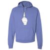 Unisex 7.2 oz., 80/20 Pullover Hood Sweatshirt Thumbnail