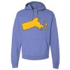 Unisex 7.2 oz., 80/20 Pullover Hood Sweatshirt Thumbnail