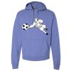 Unisex 7.2 oz., 80/20 Pullover Hood Sweatshirt Thumbnail
