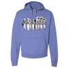 Unisex 7.2 oz., 80/20 Pullover Hood Sweatshirt Thumbnail
