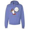 Unisex 7.2 oz., 80/20 Pullover Hood Sweatshirt Thumbnail