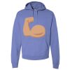 Unisex 7.2 oz., 80/20 Pullover Hood Sweatshirt Thumbnail