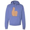 Unisex 7.2 oz., 80/20 Pullover Hood Sweatshirt Thumbnail
