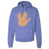 Unisex 7.2 oz., 80/20 Pullover Hood Sweatshirt Thumbnail
