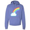 Unisex 7.2 oz., 80/20 Pullover Hood Sweatshirt Thumbnail