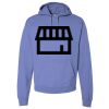 Unisex 7.2 oz., 80/20 Pullover Hood Sweatshirt Thumbnail