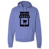 Unisex 7.2 oz., 80/20 Pullover Hood Sweatshirt Thumbnail