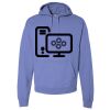 Unisex 7.2 oz., 80/20 Pullover Hood Sweatshirt Thumbnail