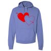 Unisex 7.2 oz., 80/20 Pullover Hood Sweatshirt Thumbnail