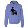Unisex 7.2 oz., 80/20 Pullover Hood Sweatshirt Thumbnail